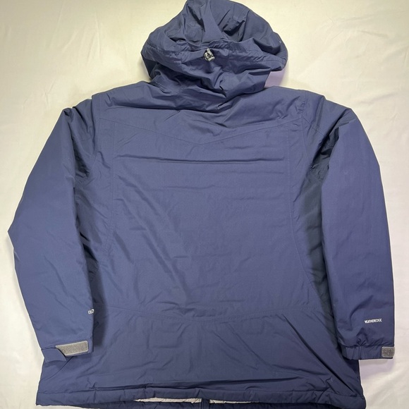 Eddie Bauer Blue WeatherEdge EB700 Quilted Jacket Coat Puffer Grey Lined - XXL - Picture 11 of 11